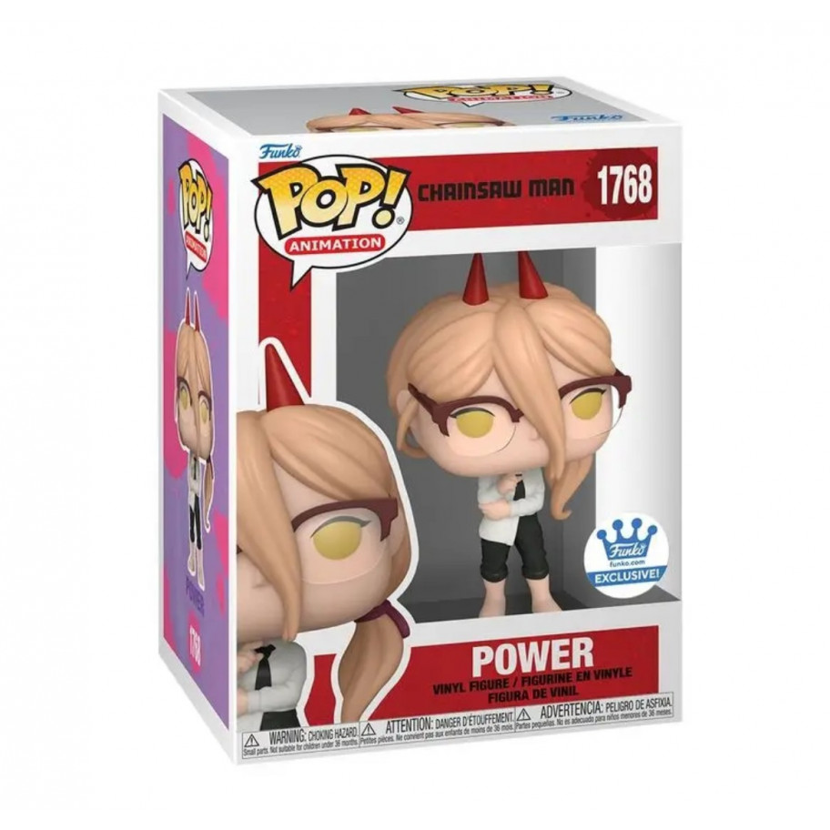 Фигурка Фанко Пауэр Человек-бензопила №1768 Chainsaw Man Power Funko 84570