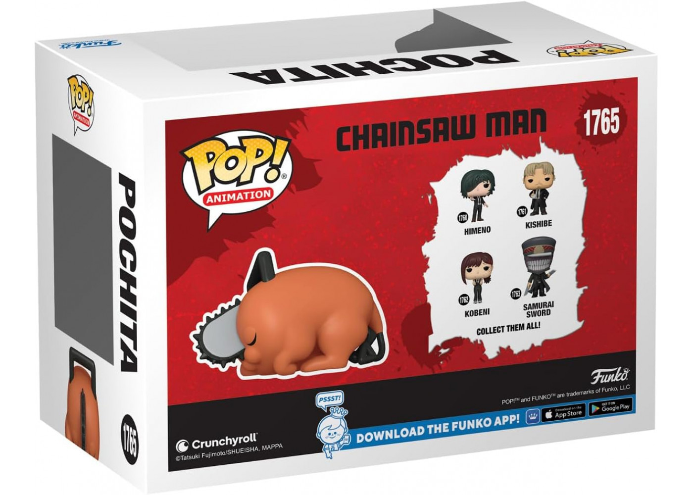 Фигурка Фанко Почита Человек-Бензопила №1765 Chainsaw Man Pochita Special Edition Funko 84412
