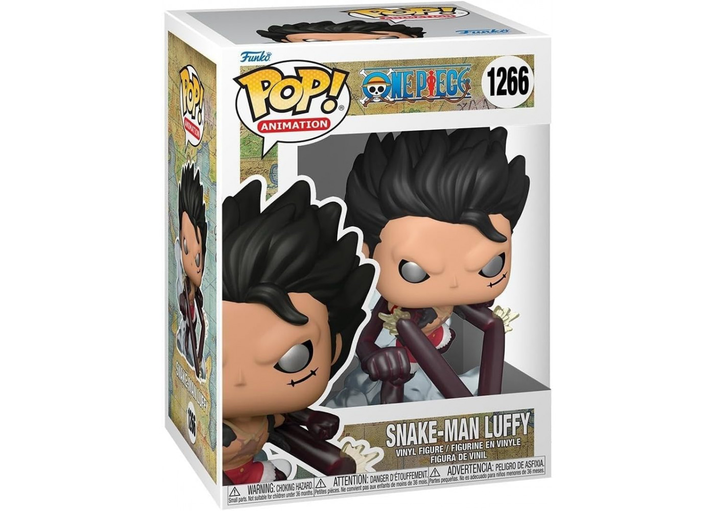 Фигурка Фанко Человек-Змея Луффи Ван-Пис №1266 One Piece Snake-Man Luffy Funko 61368