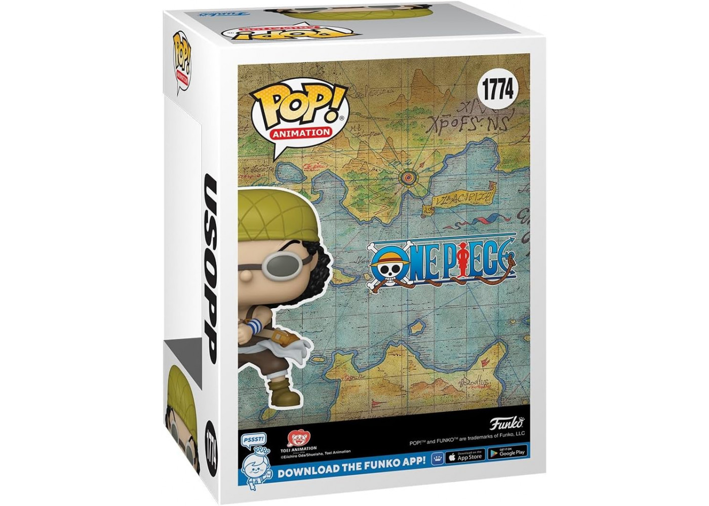 Фігурка Фанко Усопп Ван-Піс №1774 One Piece Usopp Funko 80368