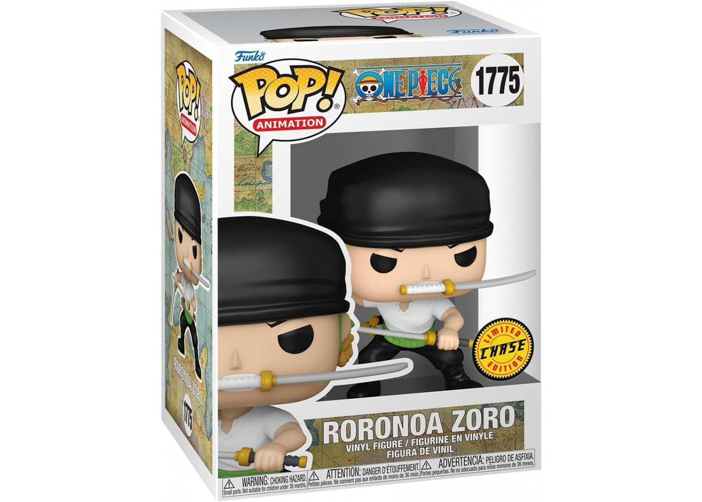 Фигурка Фанко Ророноа Зоро Ван-Пис №1775 One Piece Roronoa Zoro Chase Exclusive Funko 80369EX