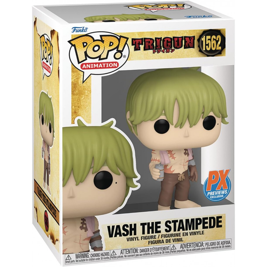 Фигурка Фанко Вэш Ураган Трайган №1562 Trigun Vash The Stampede Funko 77620