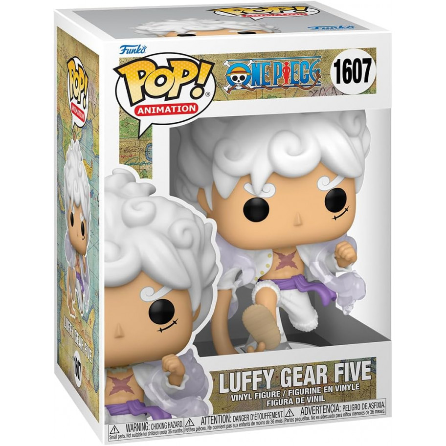 Фігурка Фанко Луффі П'ятий Гір Ван-Піс №1607 One Piece Luffy Gear Five Chance Of Chase Funko 79321
