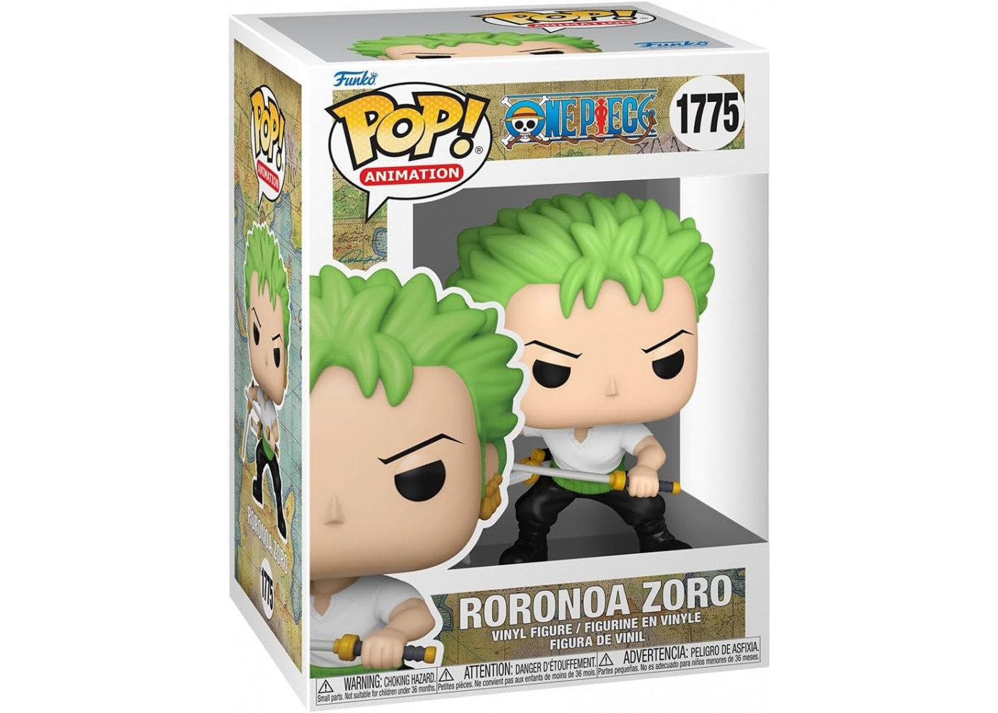 Фигурка Фанко Ророноа Зоро Ван-Пис №1775 One Piece Roronoa Zoro with Swords Funko 80369