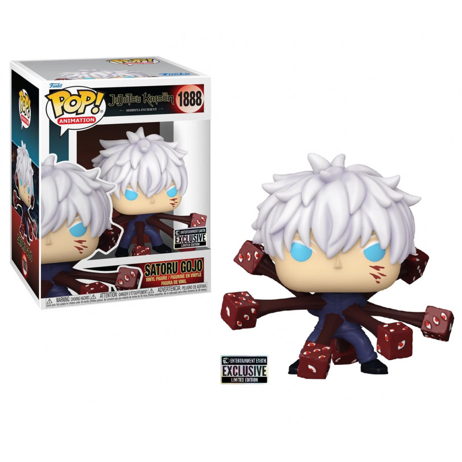 Фигурка Фанко Сатору Годзё Магическая Битва №1888 Jujutsu Kaisen Satoru Gojo EE Exclusive Funko EX84929