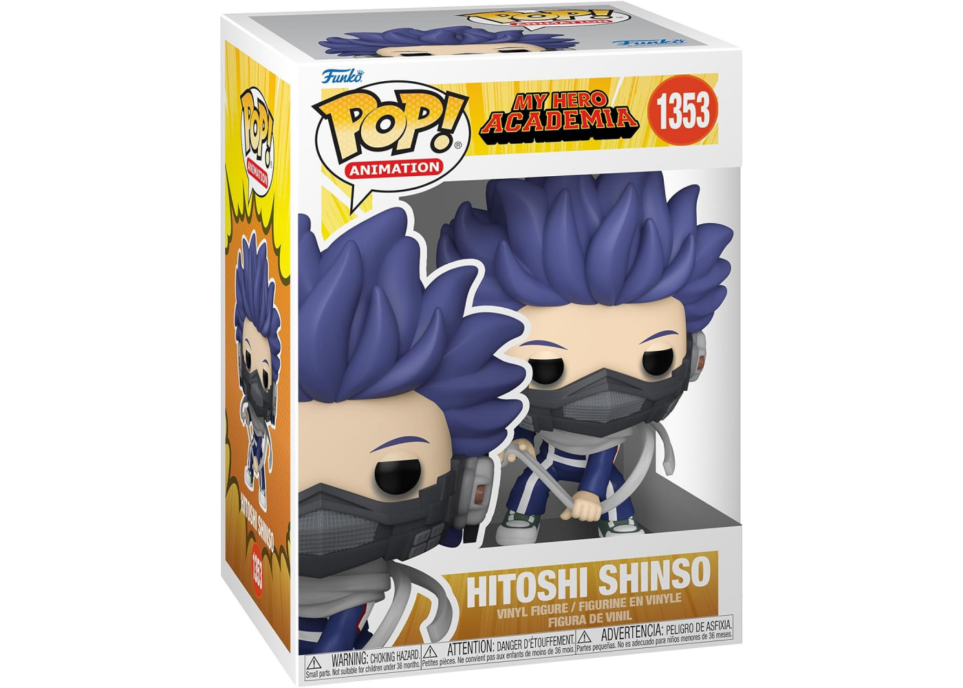 Фігурка Фанко Хітоші Шінсо №1353 My Hero Academia Hitoshi Shinso Funko 67331