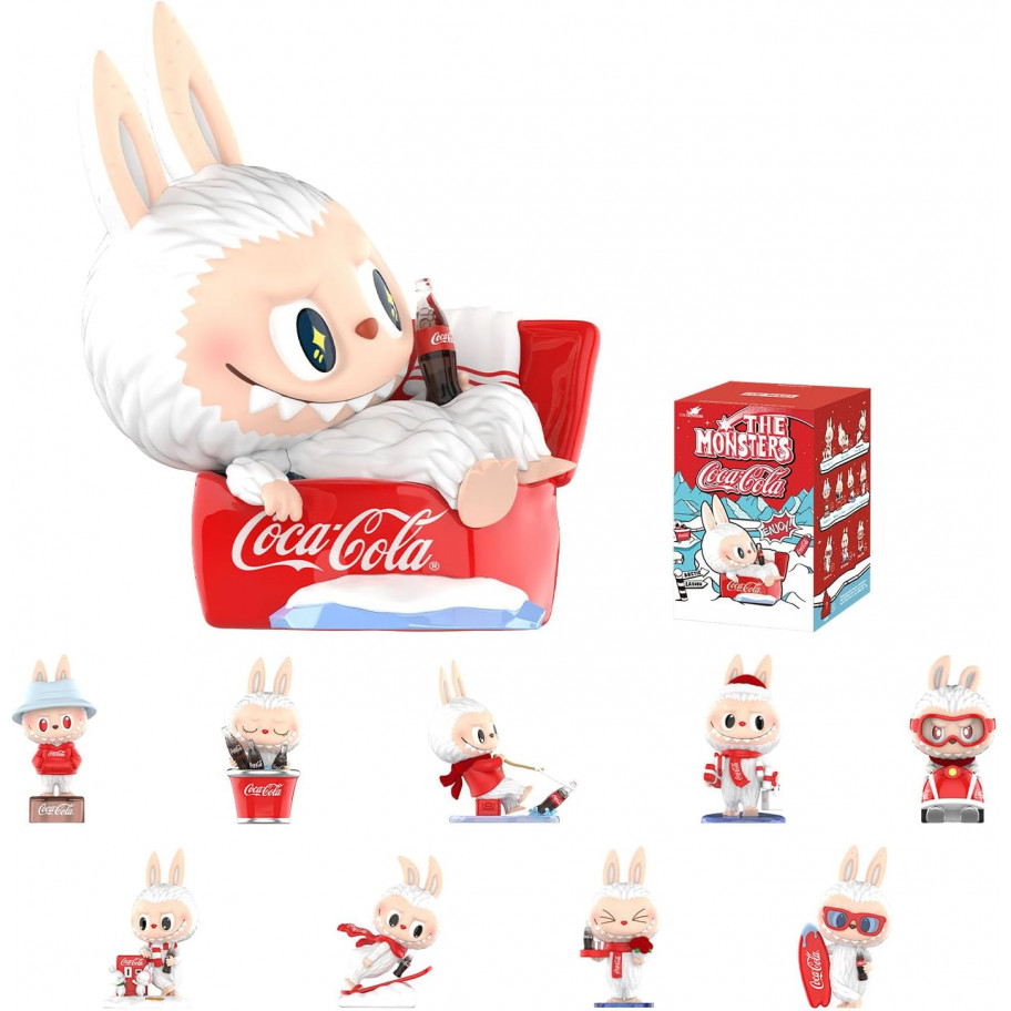 Фігурка Labubu Монстри Кока-Кола Лабубу Blind Box The Monsters Coca-Cola POP MART PMCC10