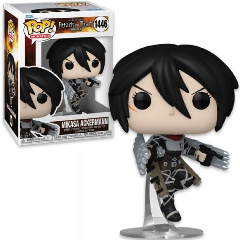 Фигурка (повреждена) Фанко Микаса Акерманн Атака Титанов №1446 Attack on Titan Mikasa Ackermann Funko B67929