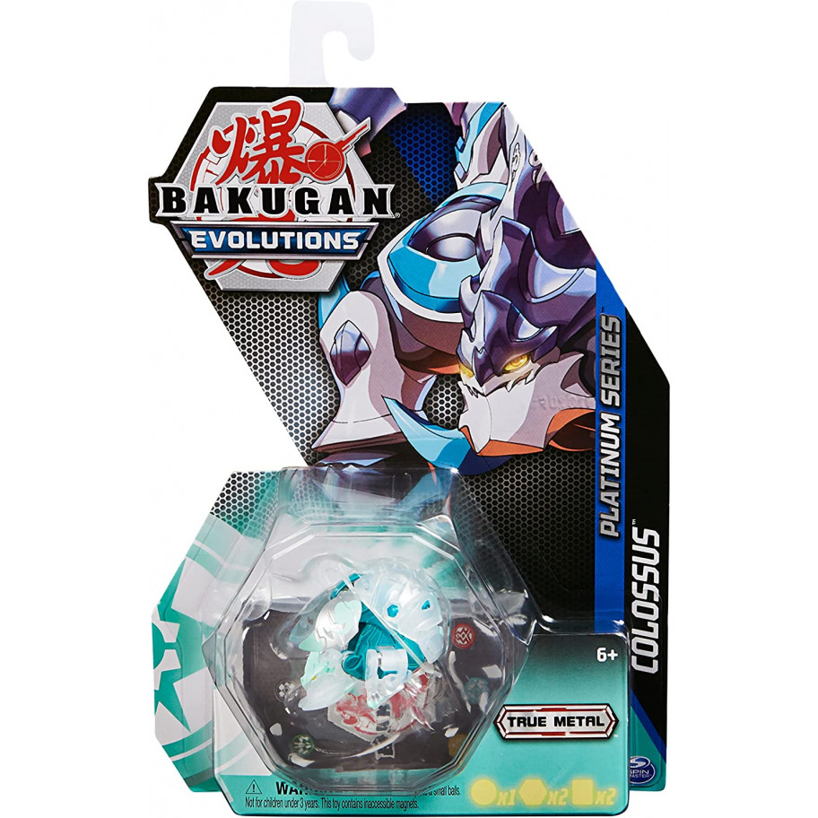 Бакуган Колос Еволюція Bakugan Evolutions Colossus (White) Platinum Spin Master 41222B