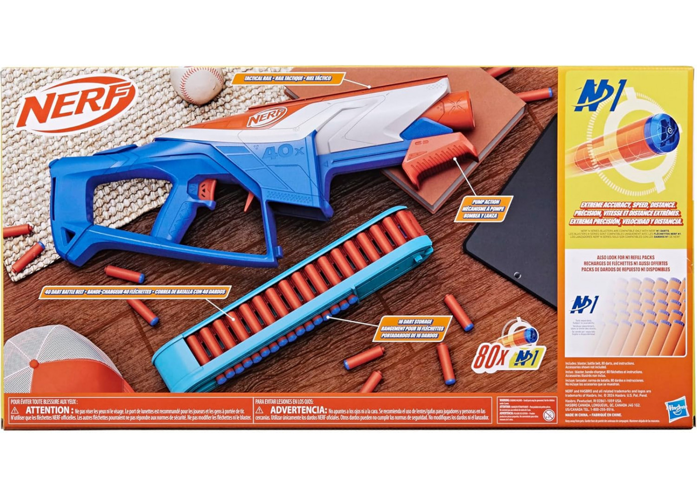 Бластер Нерф Інфініт Серія та 80 Пуль NERF N Series Infinite Hasbro F8631