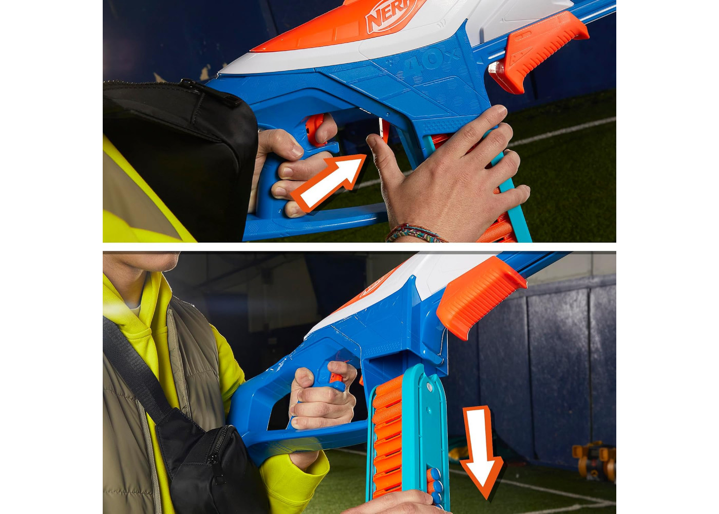 Бластер Нерф Інфініт Серія та 80 Пуль NERF N Series Infinite Hasbro F8631