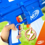 Моторизований Бластер Нерф Фортнайт Блю Шок Nerf Fortnite Blue Shock Motorized Hasbro F4108