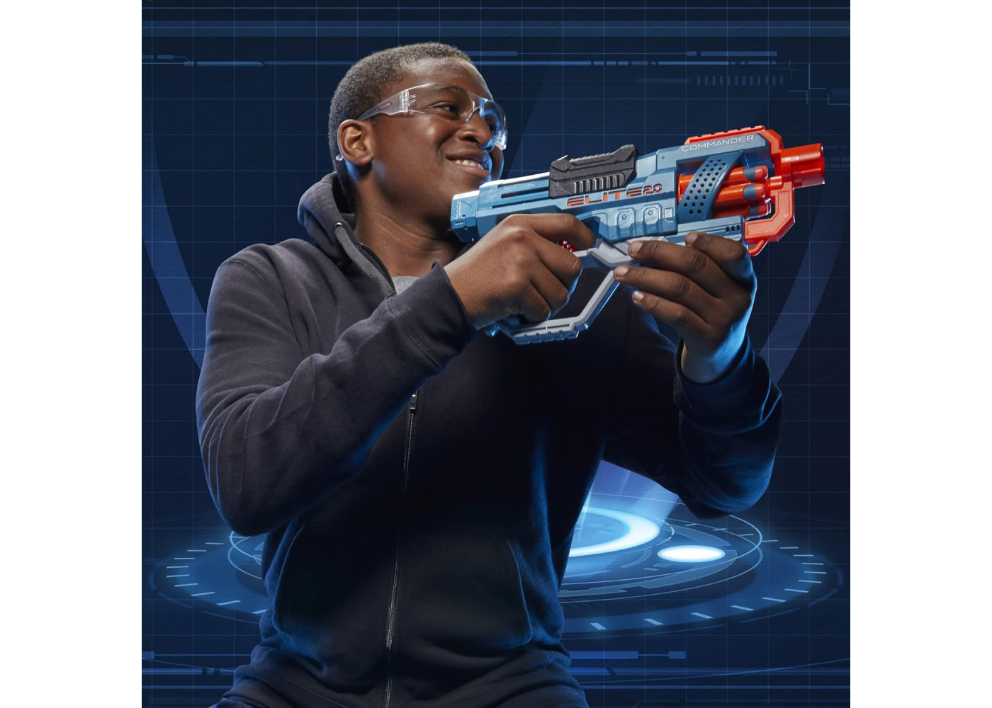Бластер Нерф Еліт 2.0 Коммандер та 12 Пуль NERF Elite 2.0 Commander RD-6 Hasbro E9485