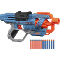 Бластер Нерф Элит 2.0 Коммандер и 12 Пуль NERF Elite 2.0 Commander RD-6 Hasbro E9485