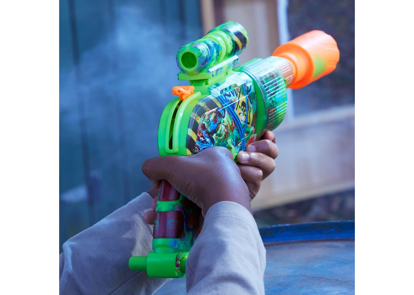 Бластер Нерф Зомбі Бурильник і 16 Пуль NERF Zombie Driller Hasbro F8960