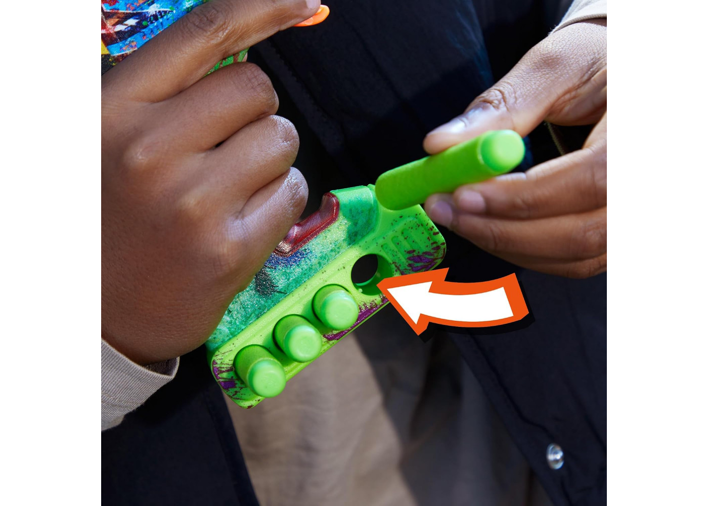 Бластер Нерф Зомбі Бурильник і 16 Пуль NERF Zombie Driller Hasbro F8960