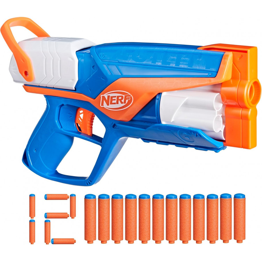 Бластер Нерф Аджилити 12 пуль NERF N Series Agility Blaster Hasbro F8629
