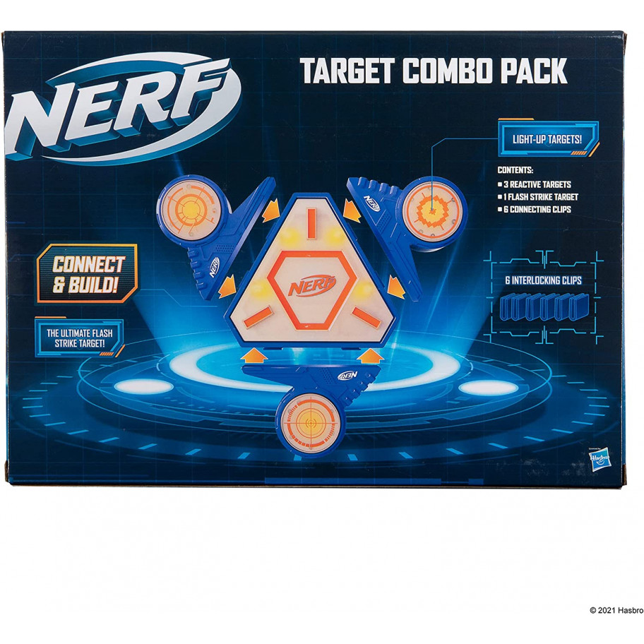Набор Мишень Nerf и 3 реактивные цели Nerf Reactive Targets Hasbro NER0309