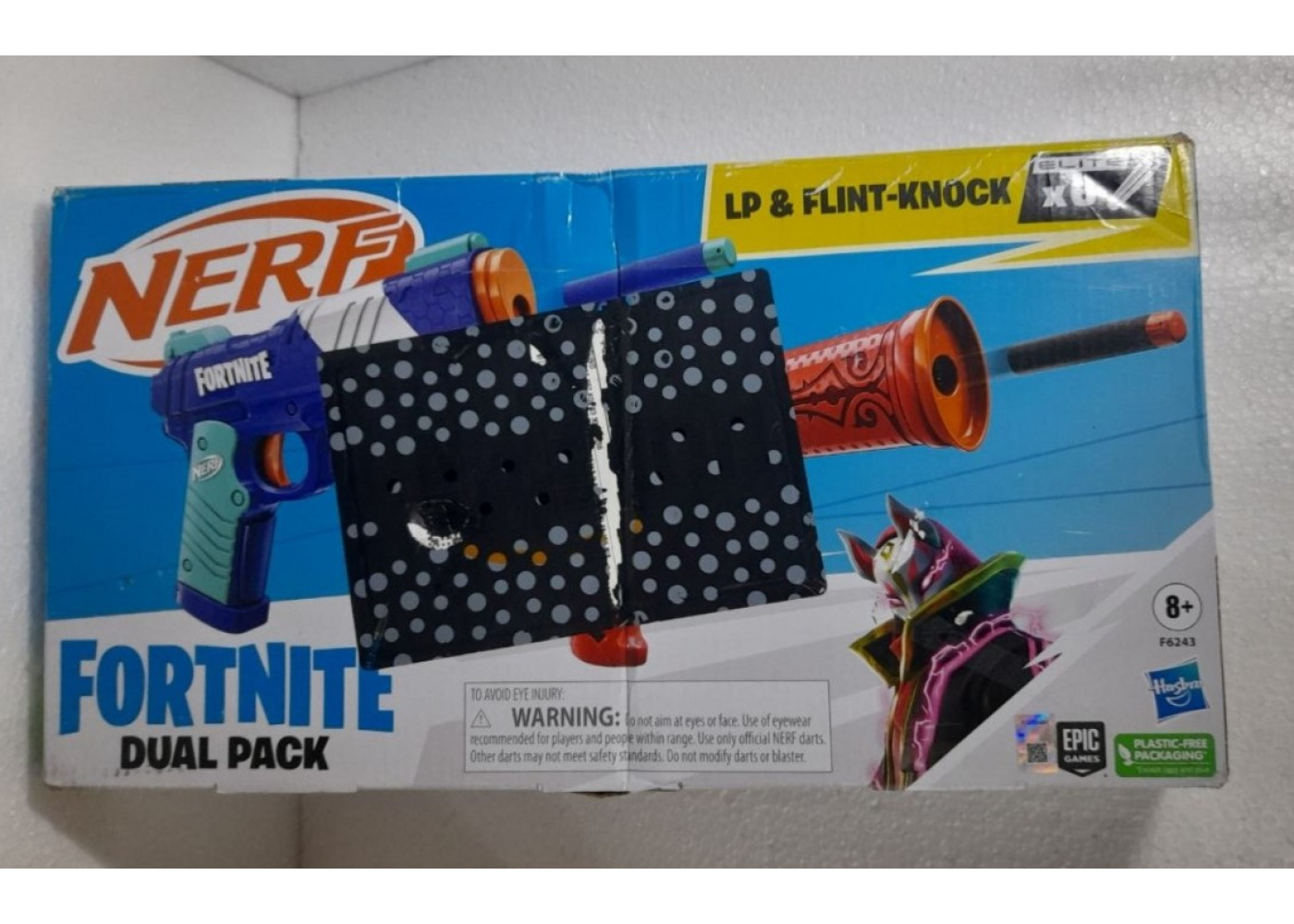 Набор Бластер Нерф (Уценка) Форнайт 2 шт Nerf Fortnite Dual Pack Hasbro BF6243