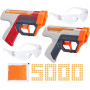 Набор Бластер Нерф 2 шт с пулями и очками NERF Pro Gelfire Hasbro F8087