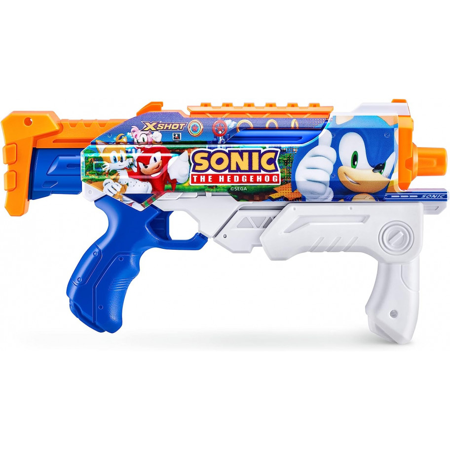 Водяний Бластер Сонік Зуру X-Shot Sonic Fast-Fill Hyperload Watergun ZURU 118109