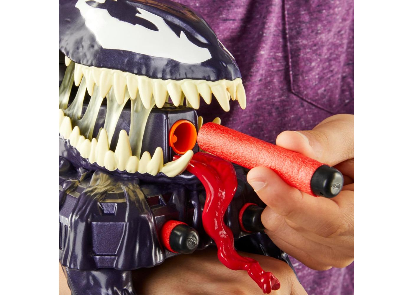Бластер Нерф Веном Удар Nerf Marvel Spider-Man VenomVersus Hasbro G0730
