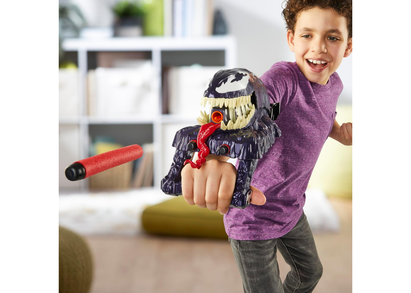Бластер Нерф Веном Удар Nerf Marvel Spider-Man VenomVersus Hasbro G0730