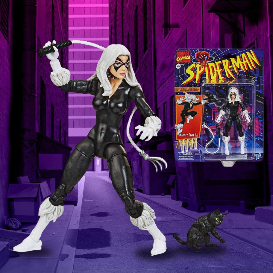 Фигурка Человек Паук Черная Кошка Spider-Man Marvel Legends Series Black Cat Hasbro F0864