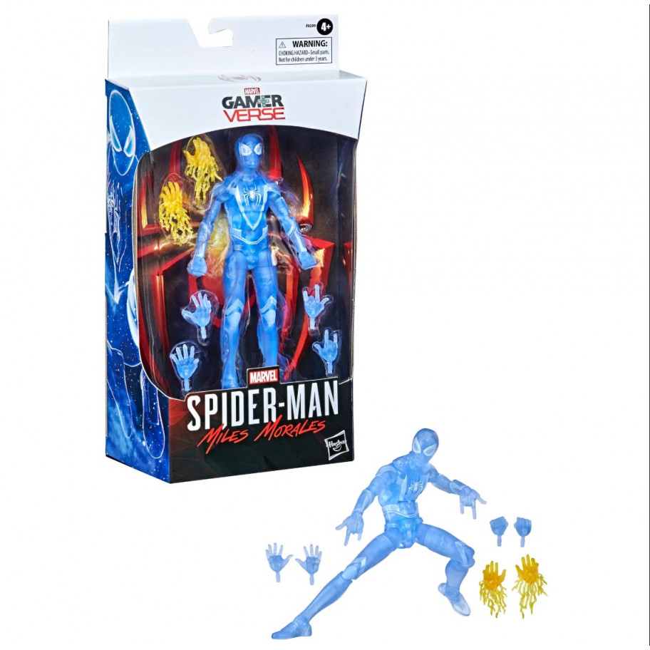 Фігурка Людина Павук Маїлз Моралес Legends Series Gamerverse Spider-Man Miles Morales Hasbro F0209