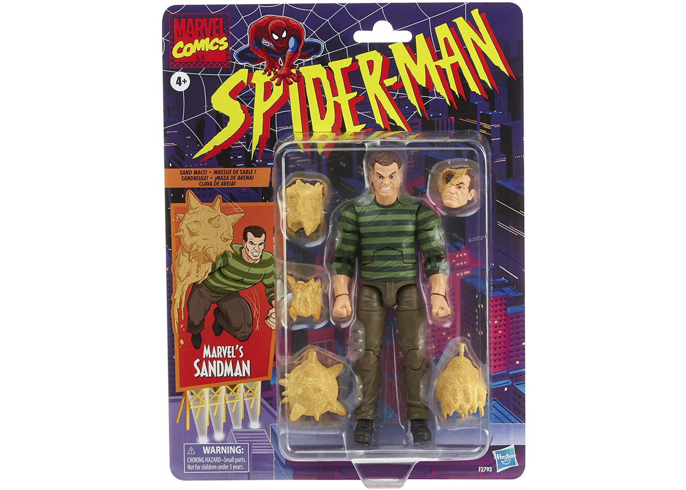 Купить Фигурка Песочный Человек Marvel Comics Sandman Spider-Man Hasbro  F2793 по цене 1 413 грн. от производителя