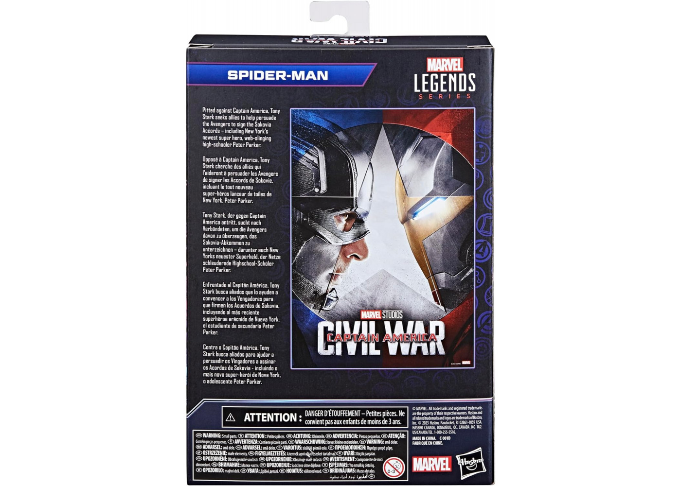 Купить Фигурка Человек Паук Legends Series Spider-Man Hasbro F6518 по цене  1 599 грн. от производителя