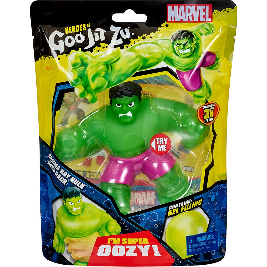 Фігурка Стретч-Антистрес Goo Jit Zu Халк Gamma Ray Hulk 41225