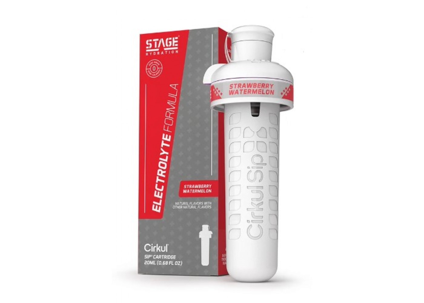 Картридж Cirkul 1 шт з Електролітами зі Смаком Полуниця-Кавун Stage Flavor Cartridge with Electrolytes and Stevia Cirkul 41091-1