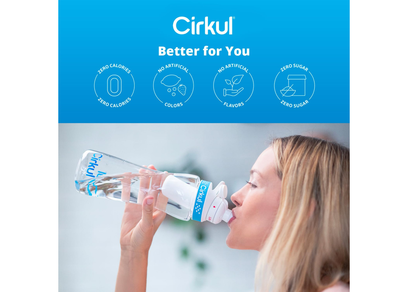 Картридж Cirkul 1 шт з Електролітами зі Смаком Ожиновий твіст Stage Flavor Cartridge with Electrolytes and Stevia Cirkul 41091-2