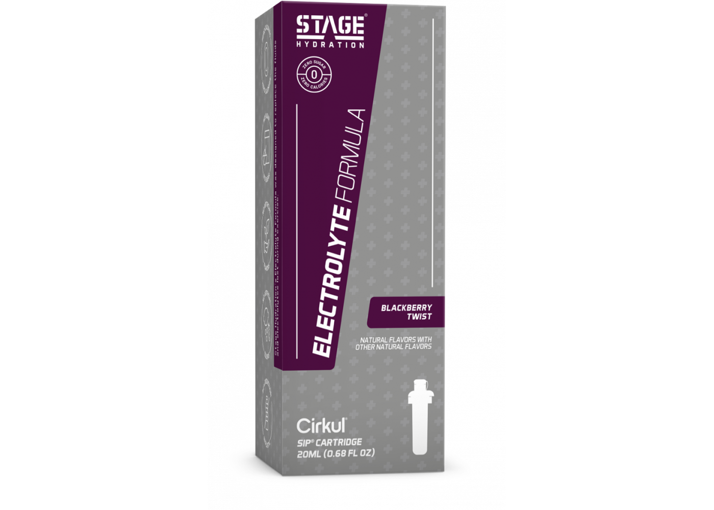 Картридж Cirkul 1 шт з Електролітами зі Смаком Ожиновий твіст Stage Flavor Cartridge with Electrolytes and Stevia Cirkul 41091-2