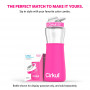 Кришка та Чохол Cirkul для пляшки 650 мл Рожевий Chill Sleeve & Grip Lid Pink 37393