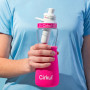 Кришка та Чохол Cirkul для пляшки 650 мл Рожевий Chill Sleeve & Grip Lid Pink 37393