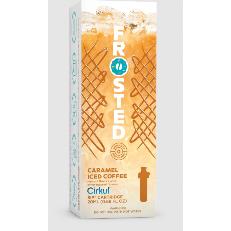 Картридж Cirkul Frosted смак Карамельна Кава з Льодом 1 шт Cartridge Flavor Caramel Iced Coffee Cirkul 41090-6