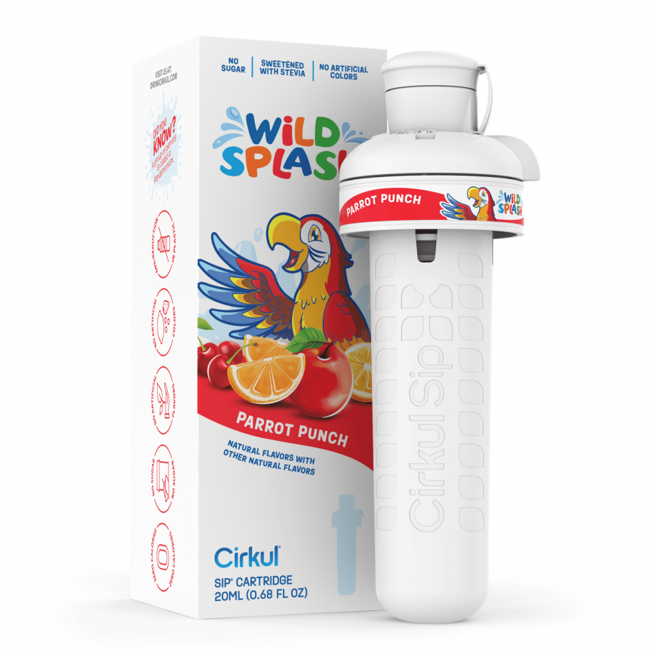 Картридж Cirkul зі Смаком Пунш Папуга 1 шт Wild Splash Parrot Punch Flavor Cartridge Cirkul 41070-2