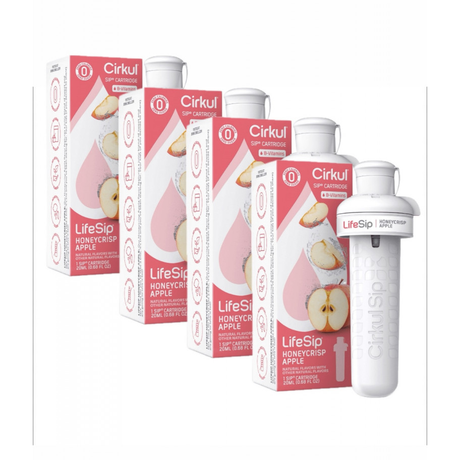 Набір 4 шт Картридж Cirkul зі Смаком Яблуко та Мед LifeSip Honeycrisp Apple Flavor Cartridge Cirkul 41075-3D