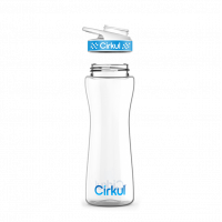 Пляшка для Води Cirkul 650 мл з Блакитною Кришкою 22oz Plastic Bottle Comfort Grip Lid 73374