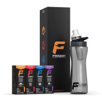 Стартовий набір Пляшка Cirkul Fission Energy Sport 650 мл та 4 картриджі Cirkul 41256