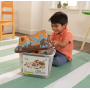 Деревянная Железная Дорога 61 дет Строительные Поезда KidKraft 17805