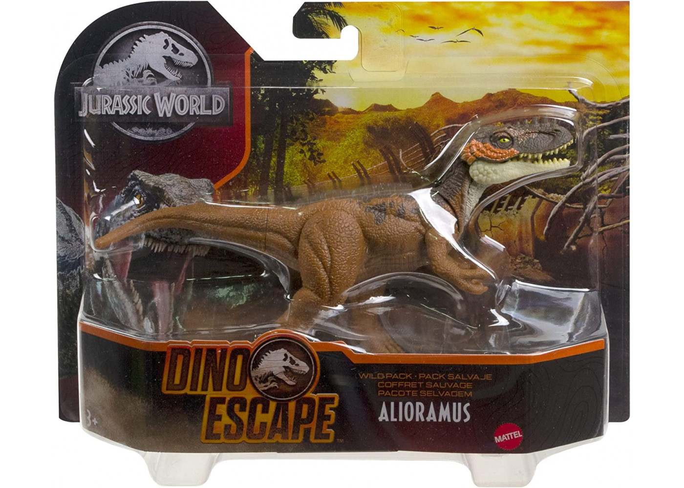 Динозавр Алиорам Плотоядный Мир Юрского Периода Jurassic World Alioramus Carnivore Mattel HBY73
