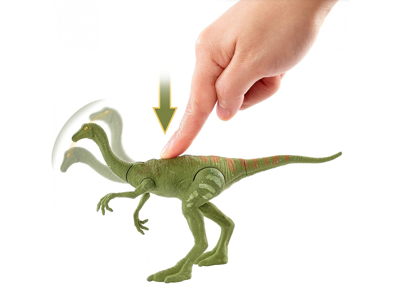 Динозавр Галлимим Лагерь Мелового Периода Jurassic World Gallimimus Fierce Force Mattel GWN37