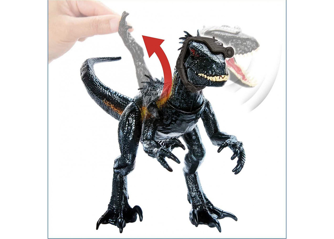 Динозавр Индораптор звук и свет Мир Юрского Периода Jurassic World Indoraptor Dinosaur Mattel HKY12