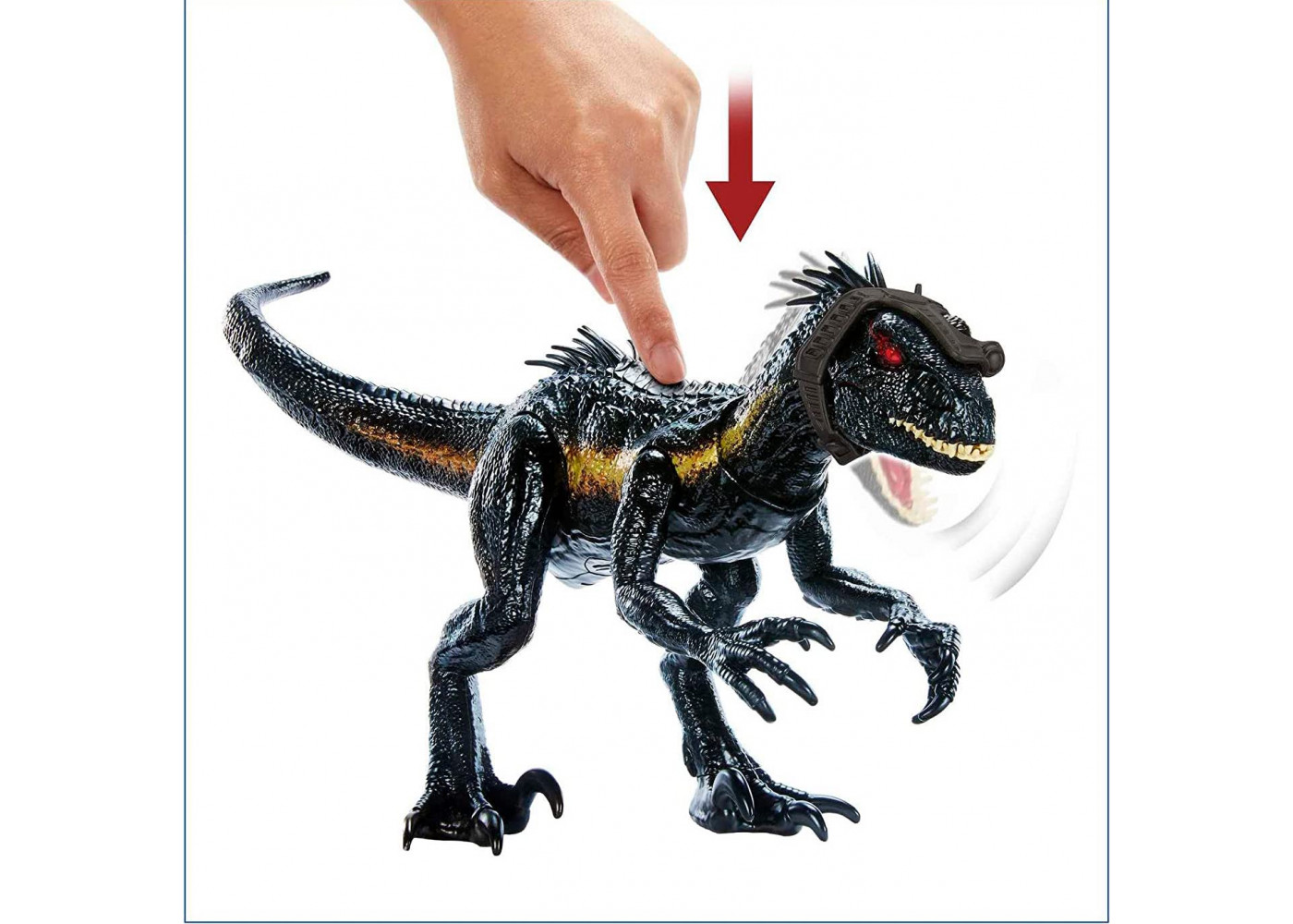 Динозавр Индораптор звук и свет Мир Юрского Периода Jurassic World Indoraptor Dinosaur Mattel HKY12