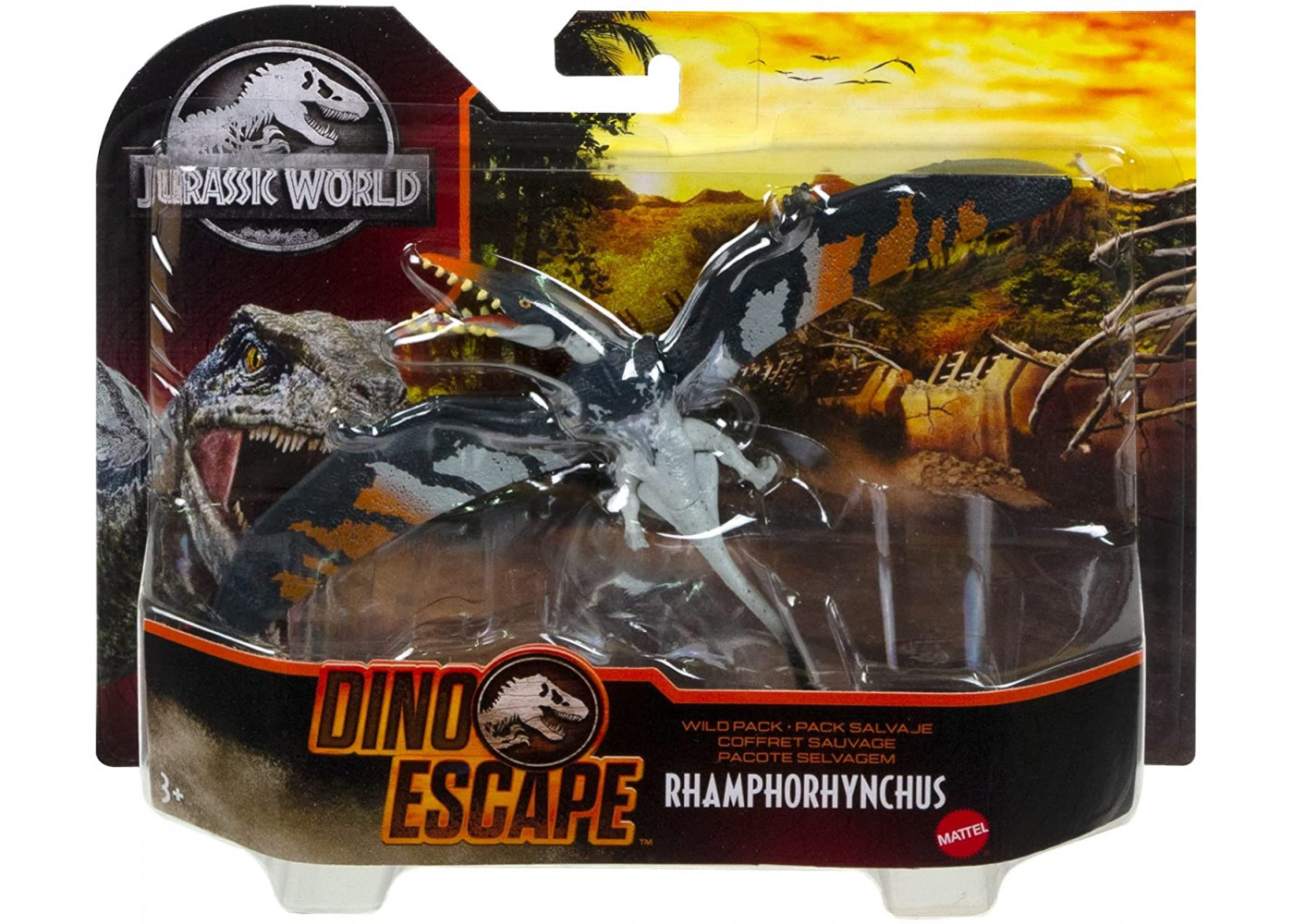 Динозавр Рамфоринх Мир Юрского Периода Jurassic World Rhamphorhynchus Mattel HCL81