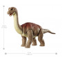 Динозавр Брахиозавр Мир Юрского Периода Jurassic World Brachiosaurus Mattel HBX36