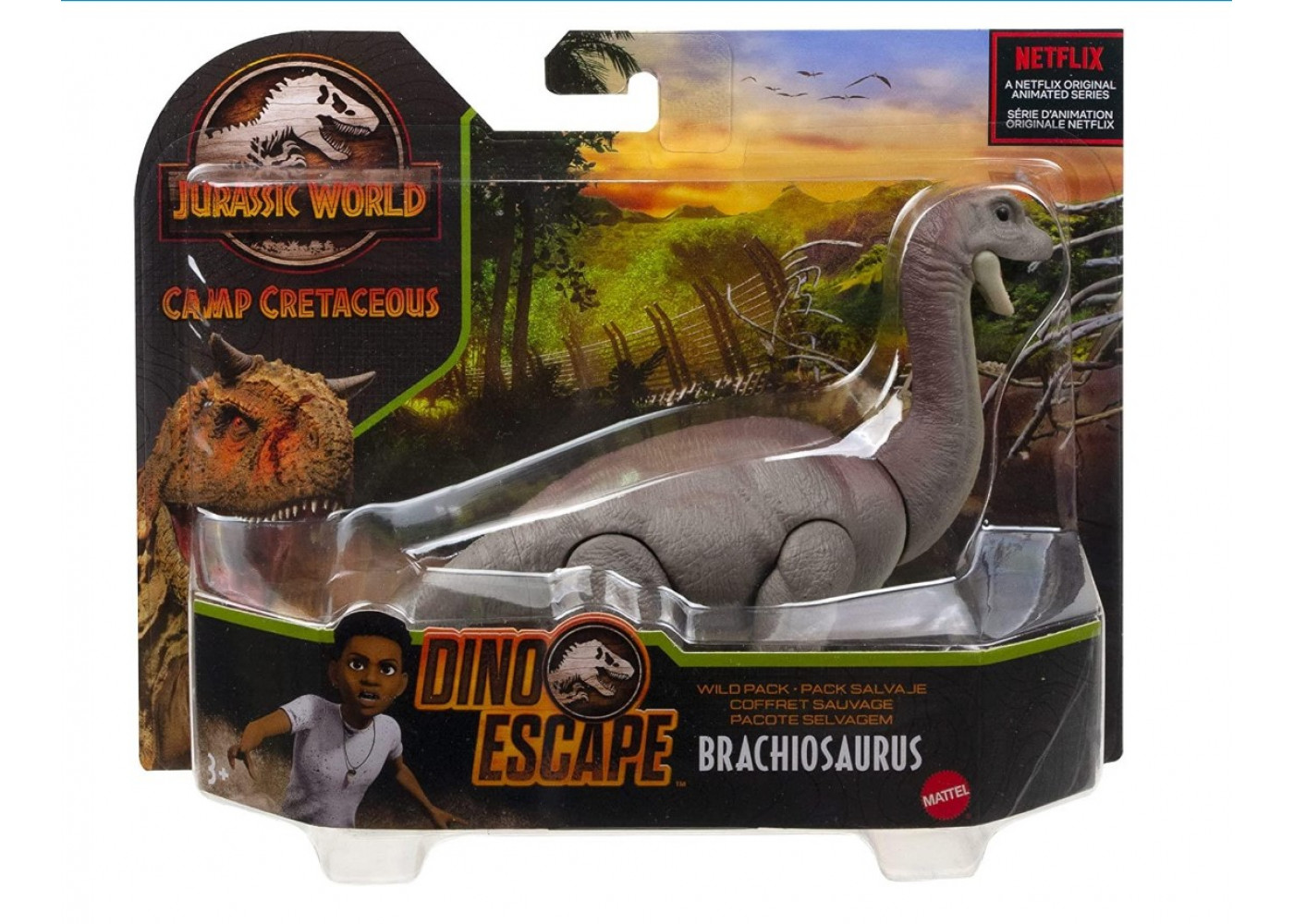 Динозавр Брахиозавр Мир Юрского Периода Jurassic World Brachiosaurus Mattel HBX36